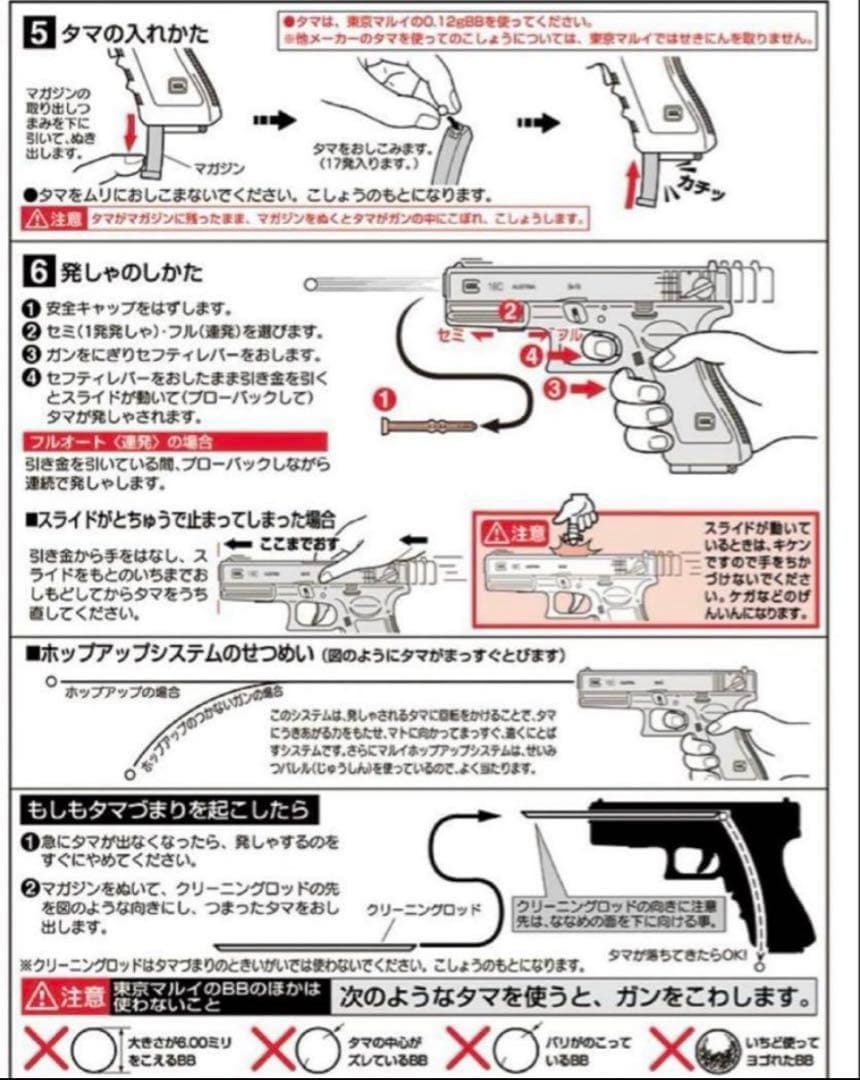 東京マルイ　カスタム品　グロック18C Glock 電動ガン　金属ピニオンギア